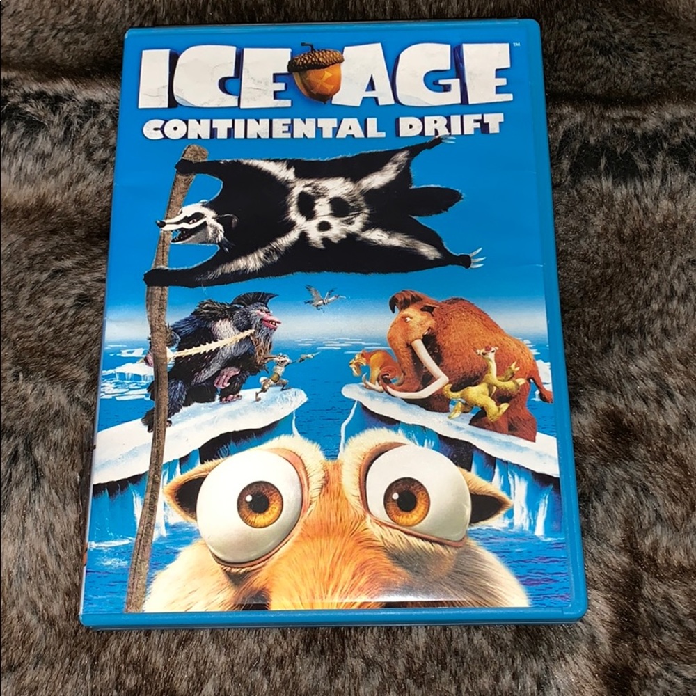 Ice Age continental drift dvd